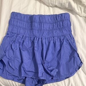 Free People Women's Blue/Purple Shorts